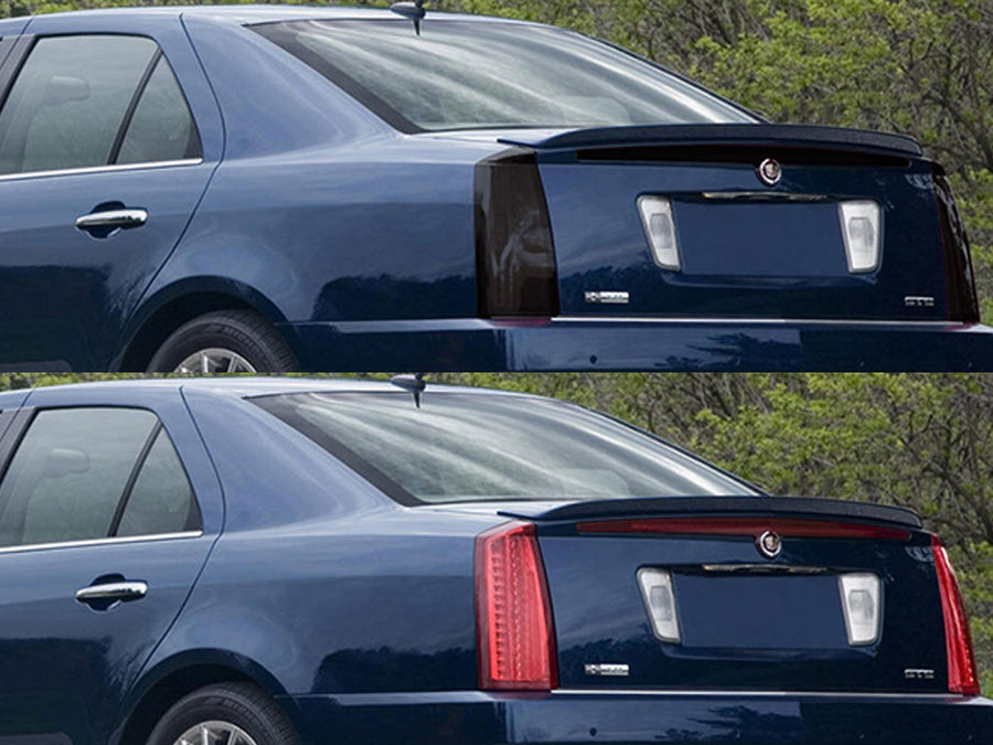 sts Before and After Smoked Taillights