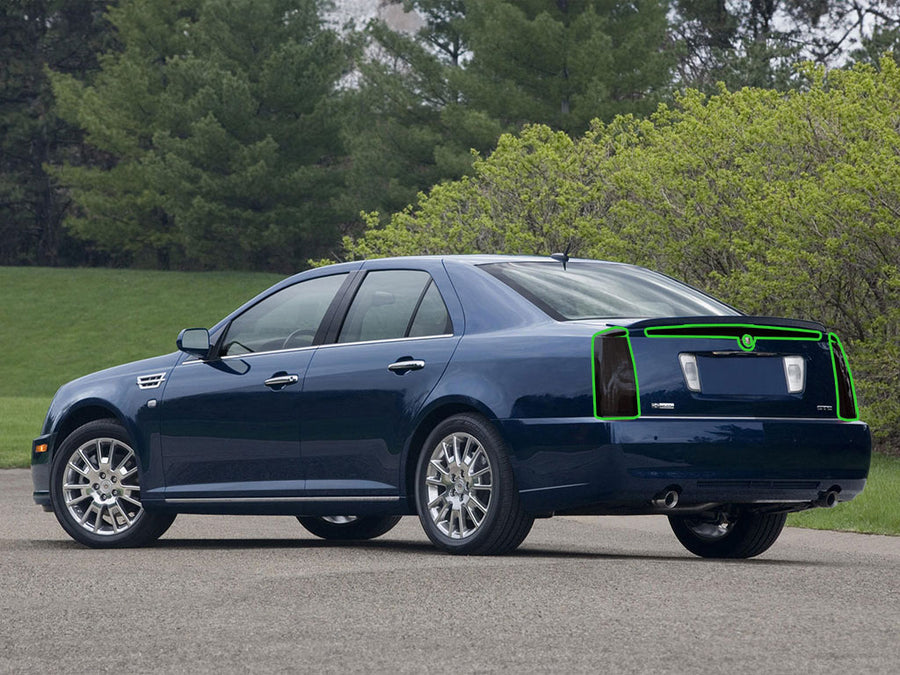 sts Tail Light Tint Installation Points