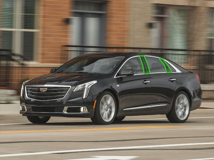 cadillac xts 2013-2019 Pillar Post Trim Installation Location