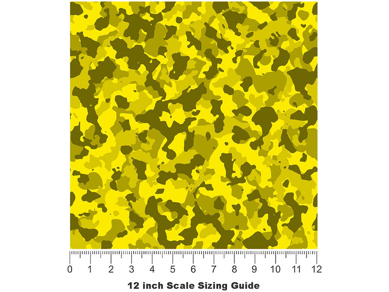 Cadmium Multicam Camouflage Vinyl Film Pattern Size 12 inch Scale~Rwraps Cadmium Multicam Camouflage Sizing Chart~3