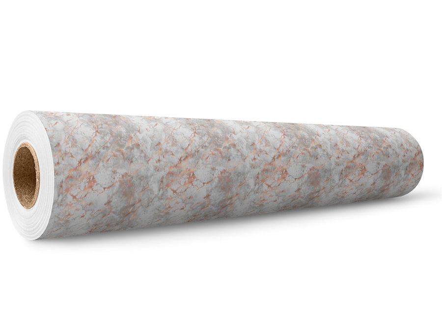 Calacatta Rose-Gold Marble Wrap Film Wholesale Roll~Rwraps Series 914 Digitally Printed Vinyl Roll~5