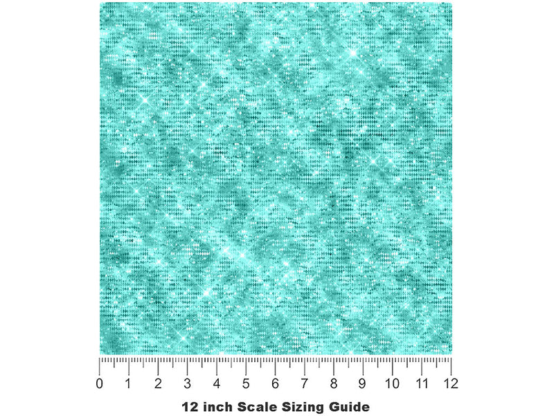 Callais Crystal Gemstone Vinyl Film Pattern Size 12 inch Scale~Rwraps Callais Crystal Gemstone Sizing Chart~2