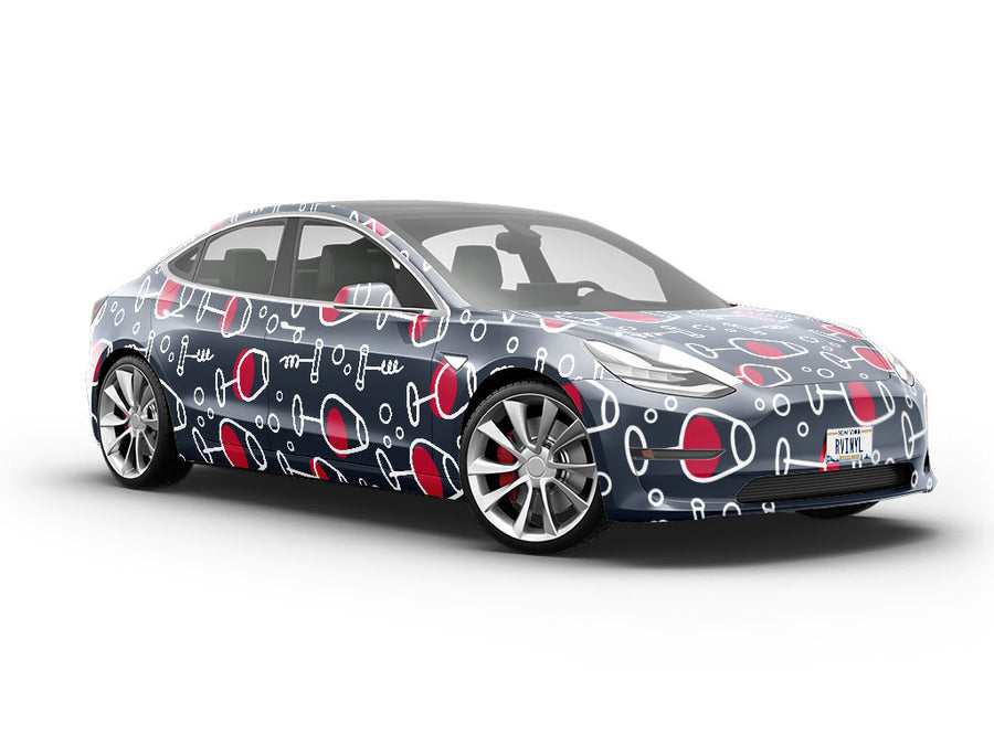Calling Cabs Alcohol Vehicle Vinyl Wrap