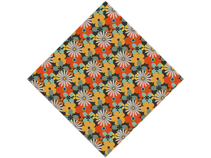 Calm Growth Retro Vinyl Wrap Pattern