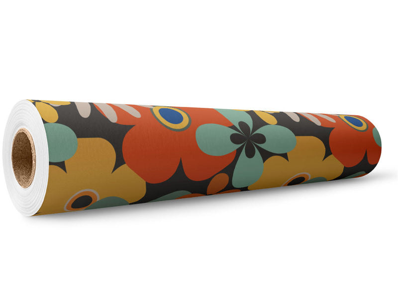 Calm Growth Retro Wrap Film Wholesale Roll~Rwraps Series 914 Digitally Printed Vinyl Roll~5