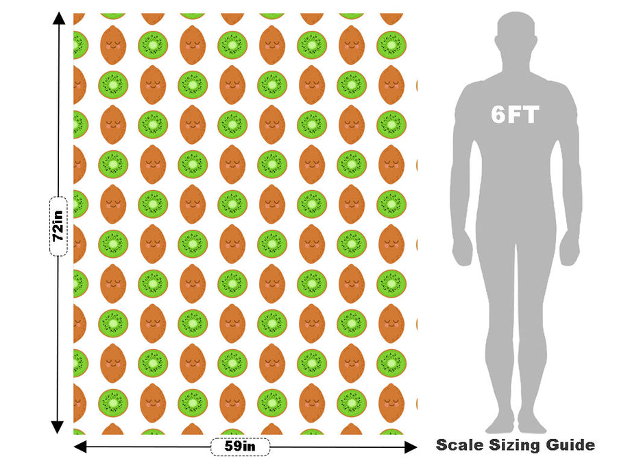 Calm Pleasantries Fruit Vehicle Wrap Scale~Rwraps Series 914 Calm Pleasantries Fruit Measurements~1