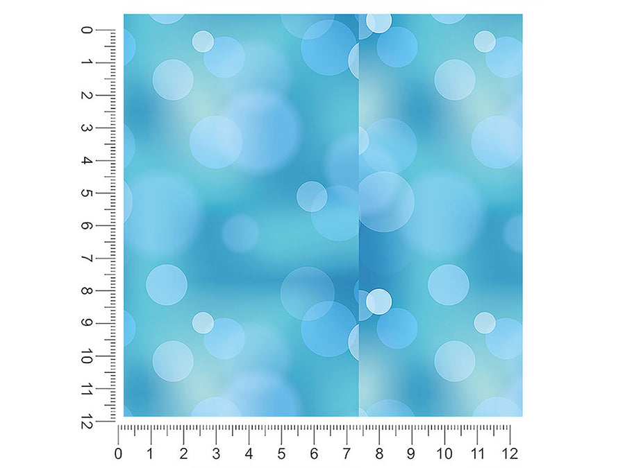 calm seas bokeh 1ft x 1ft Craft Sheets