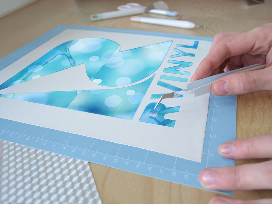 calm seas bokeh Easy Weed Craft Vinyl