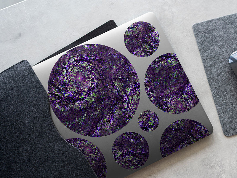 cam swirl science fiction DIY Laptop Stickers