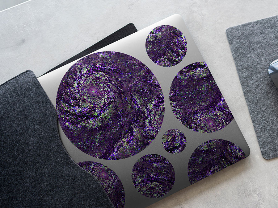 cam swirl science fiction DIY Laptop Stickers