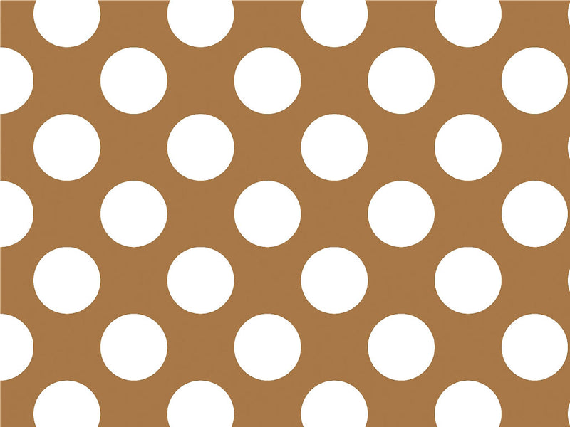 Camel Tan Polka Dot Vinyl Wrap Pattern~Rwraps Series 914 Digitally Printed Vinyl Wrap~0