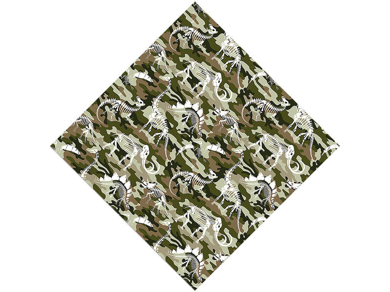 Camo Dino Dinosaur Vinyl Wrap Pattern
