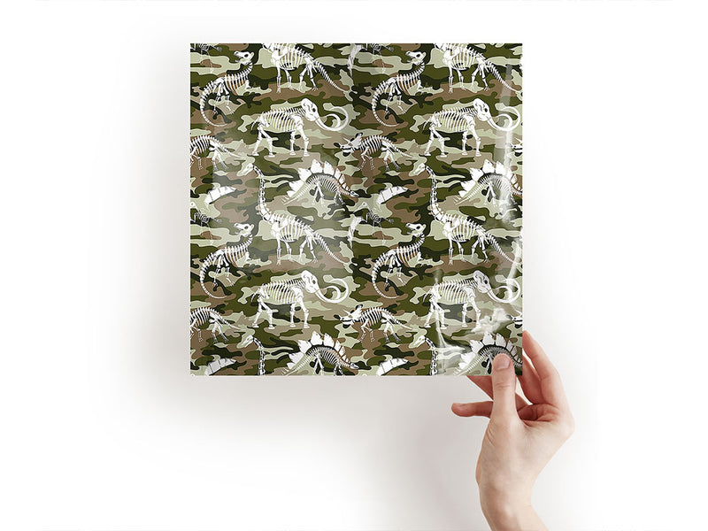 camo dino dinosaur Craft Sheets