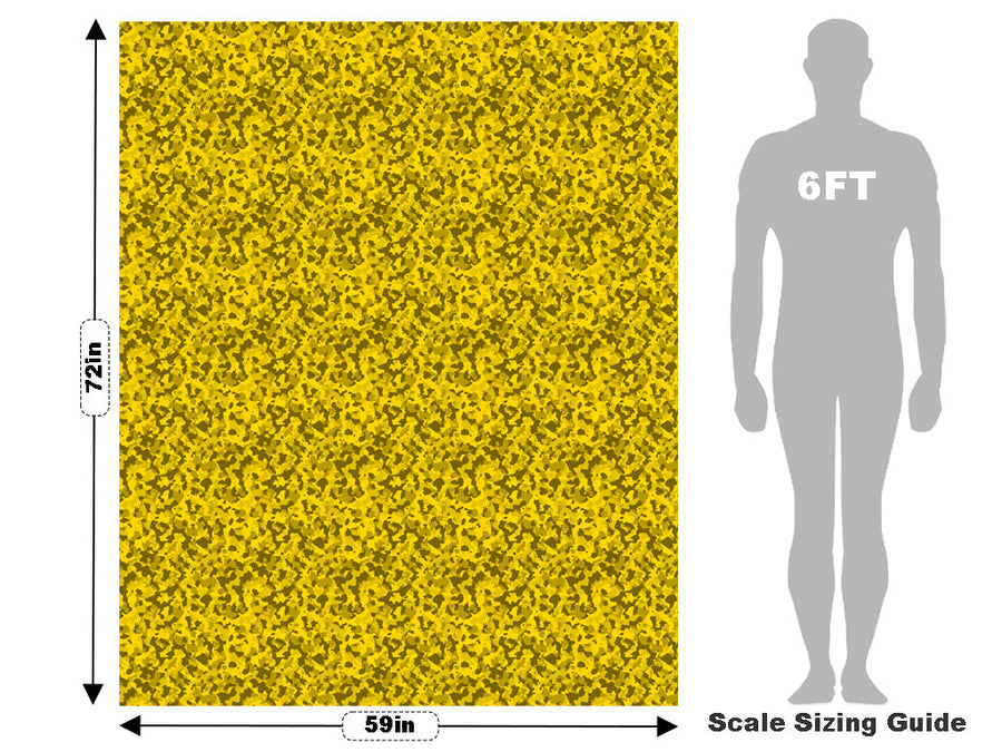 Canary Masquerade Camouflage Vehicle Wrap Scale~Rwraps Series 914 Canary Masquerade Camouflage Measurements~2