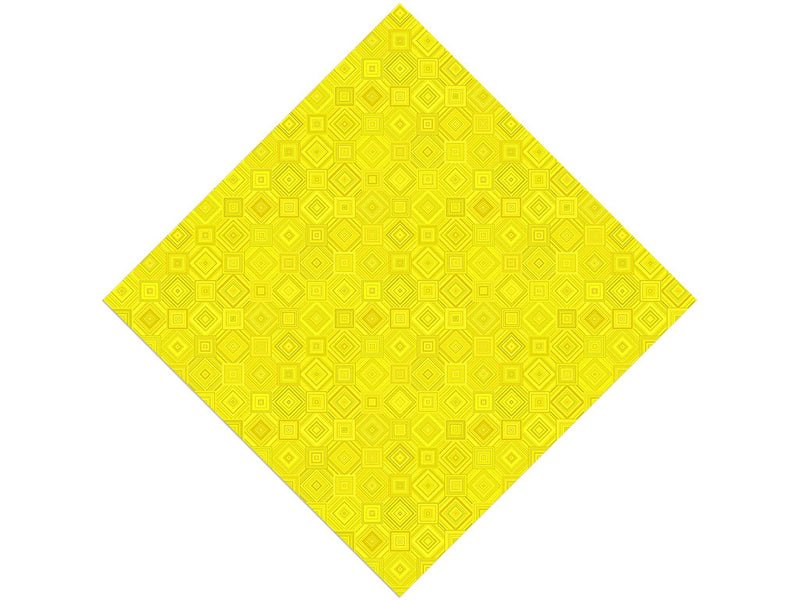 Canary Songs Mosaic Vinyl Wrap Pattern