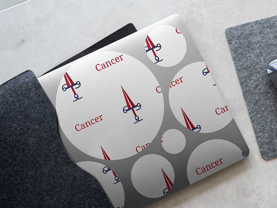 cancer swords astrology DIY Laptop Stickers