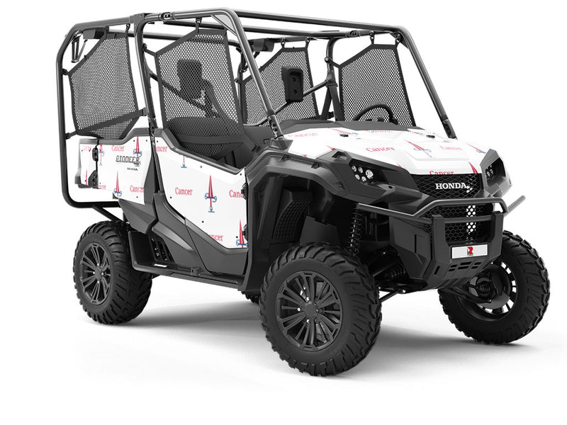 Cancer Swords Astrology Utility Vehicle Vinyl Wrap