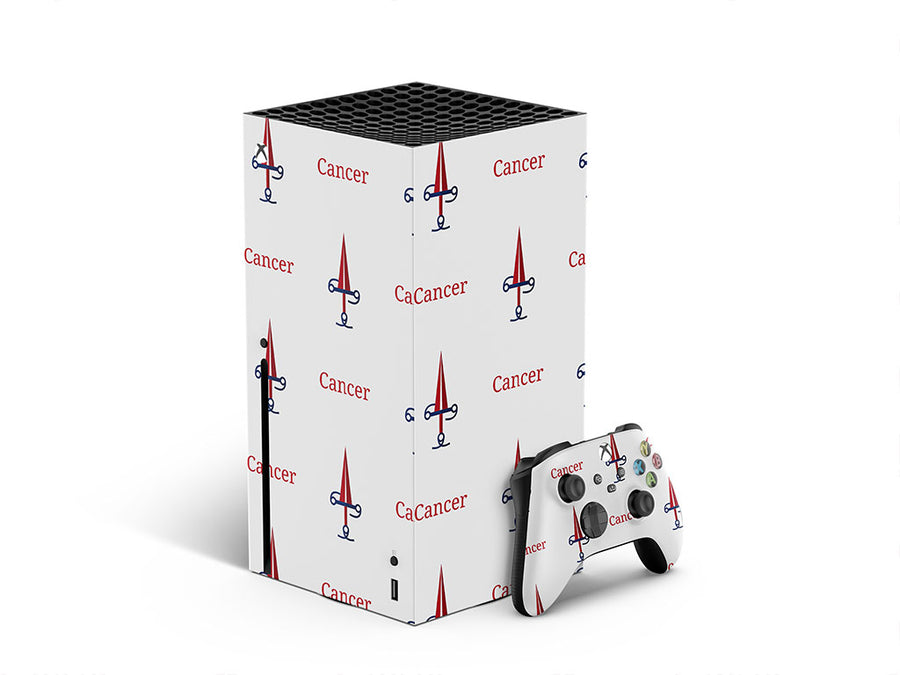 cancer swords astrology XBOX DIY Decal