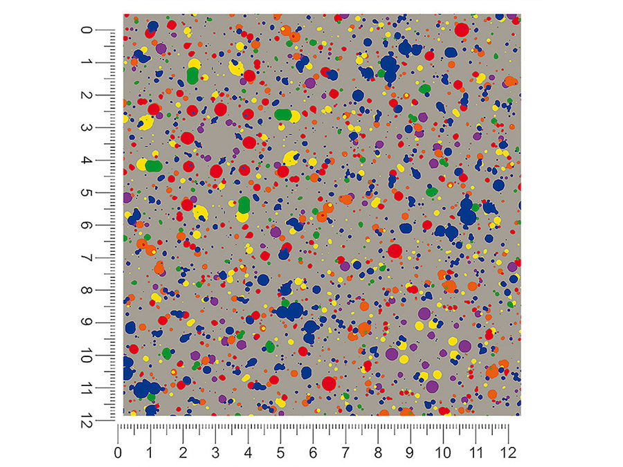 candy darling paint splatter 1ft x 1ft Craft Sheets