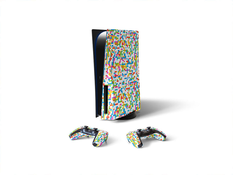candy worms pixel Sony PS5 DIY Skin