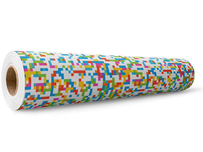Candy Worms Pixel Wrap Film Wholesale Roll~Rwraps Series 914 Digitally Printed Vinyl Roll~5