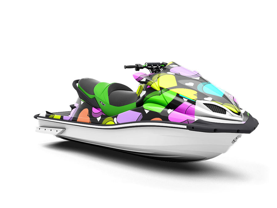 Candygram Crunch Heart Jet Ski Vinyl Customized Wrap