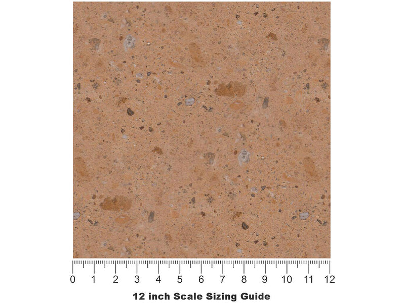 Canela Adoquin Vinyl Film Pattern Size 12 inch Scale~Rwraps Canela Adoquin Sizing Chart~2