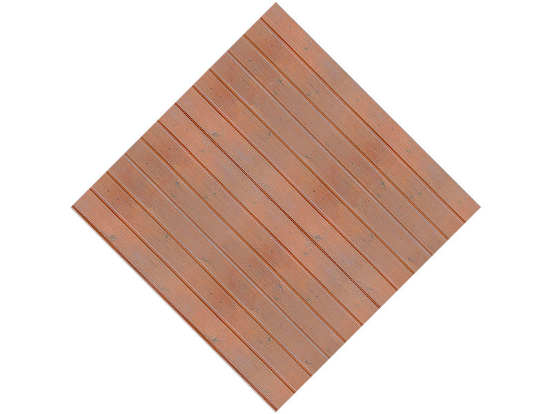 Cantaloupe Wood Plank Vinyl Wrap Pattern