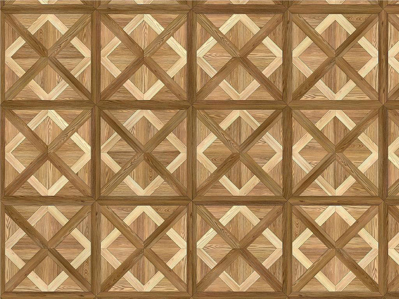 Cappuccino Stain Wooden Parquet Vinyl Wrap Pattern~Rwraps Series 914 Digitally Printed Vinyl Wrap~0