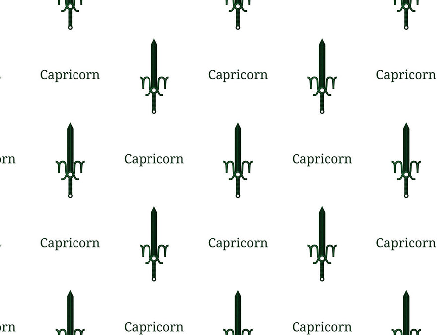 Capricorn Swords Astrology Vinyl Wrap Pattern~Rwraps Series 914 Digitally Printed Vinyl Wrap~0