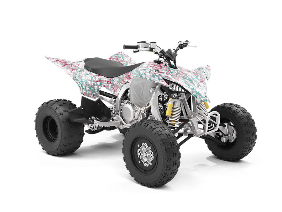 Captured Abstract ATV Wrapping Vinyl