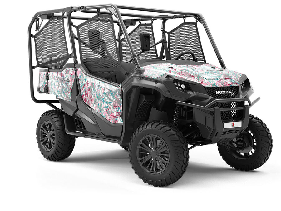 Captured Abstract Utility Vehicle Vinyl Wrap