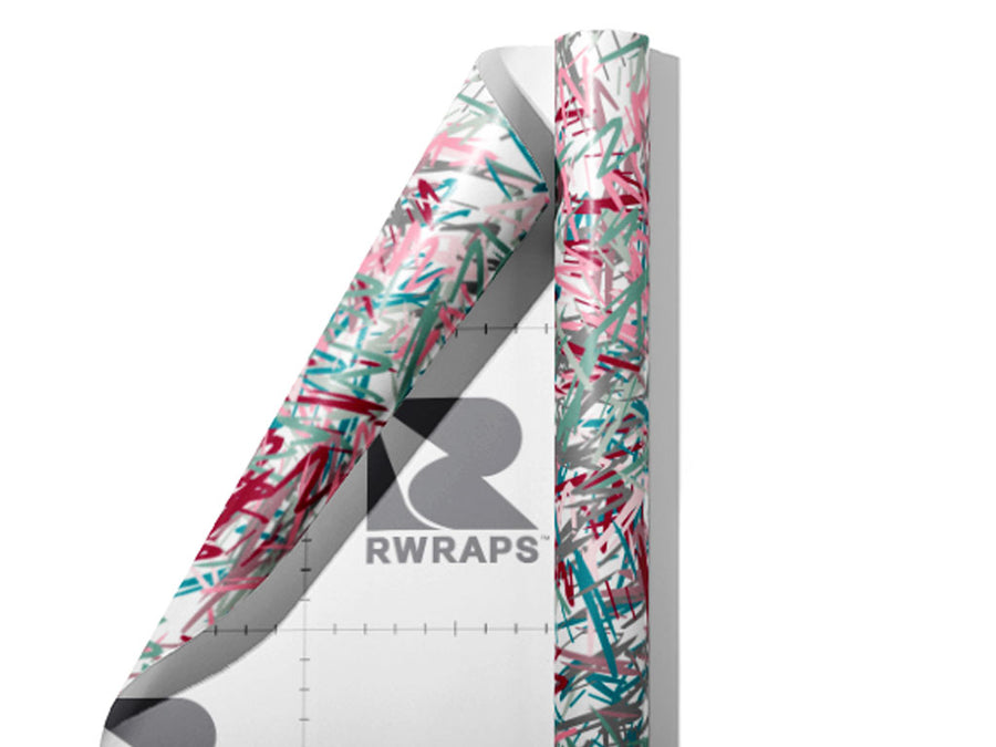 Captured Abstract Wrap Film Sheets~Rwraps Series 914 Captured Abstract Scrolled Sheet~3