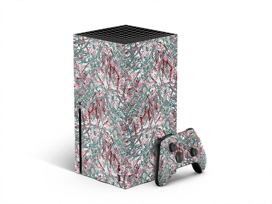 captured abstract geometric XBOX DIY Decal