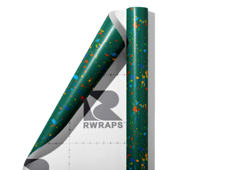 Capturing Moods Paint Splatter Wrap Film Sheets~Rwraps Series 914 Capturing Moods Paint Splatter Scrolled Sheet~3