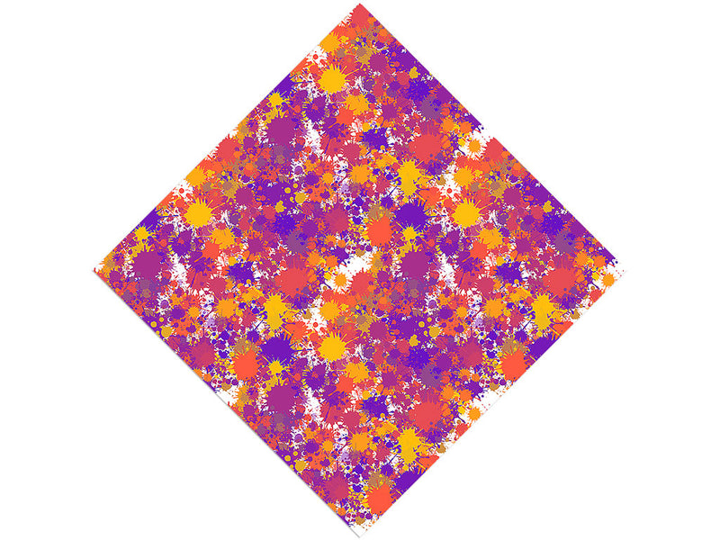 Car Crash Paint Splatter Vinyl Wrap Pattern