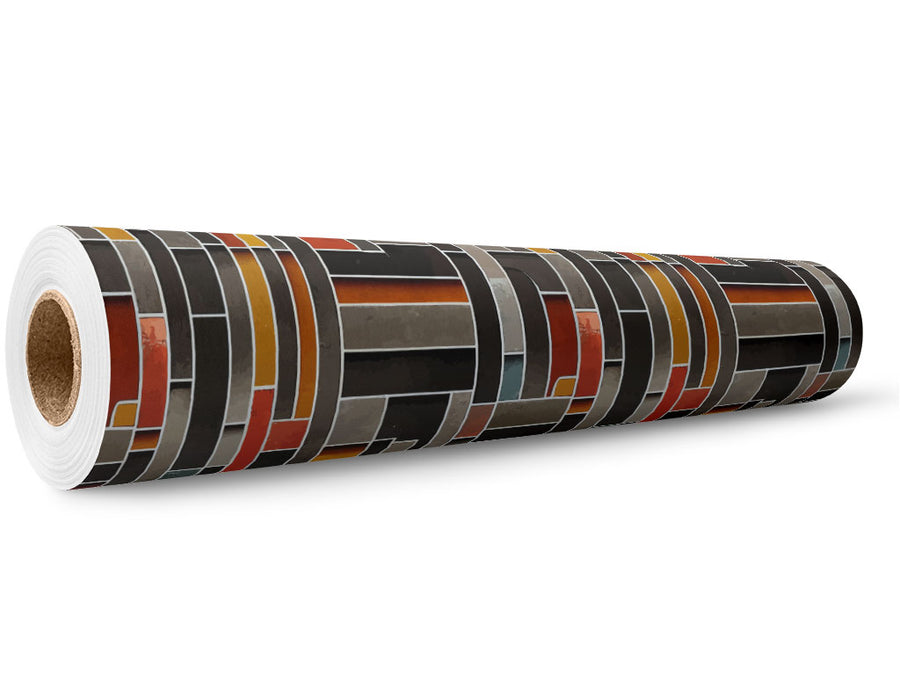 Carbonized Tile Wrap Film Wholesale Roll~Rwraps Series 914 Digitally Printed Vinyl Roll~5