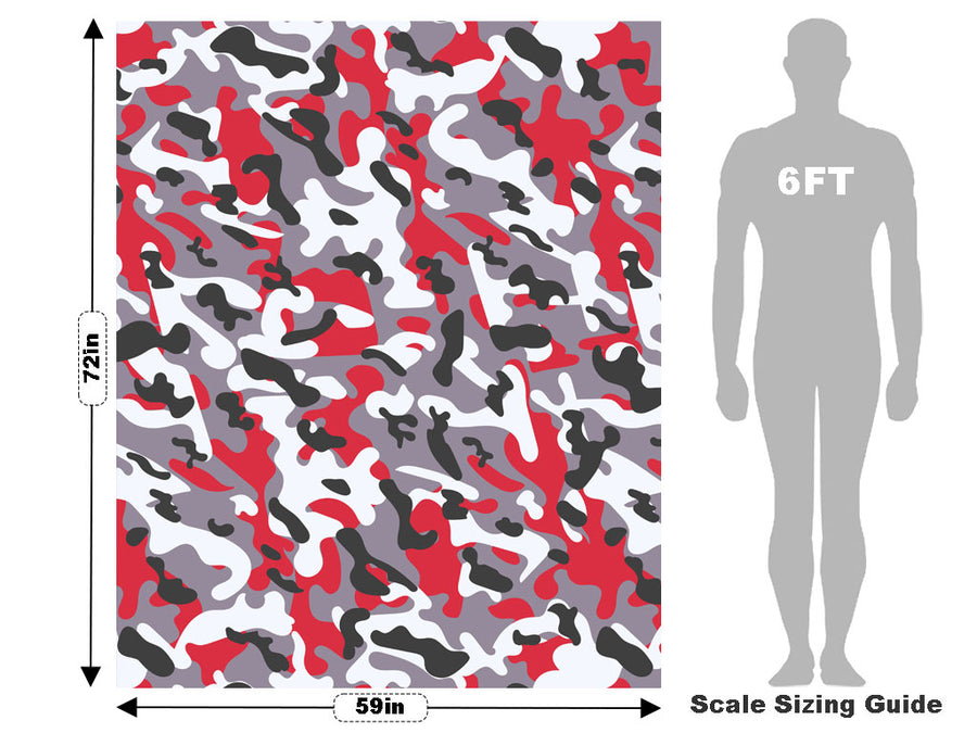 Carmen Flecktarn Camouflage Vehicle Wrap Scale~Rwraps Series 914 Carmen Flecktarn Camouflage Measurements~2
