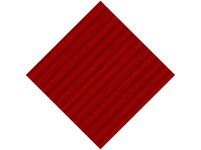 Carmine Wood Plank Vinyl Wrap Pattern