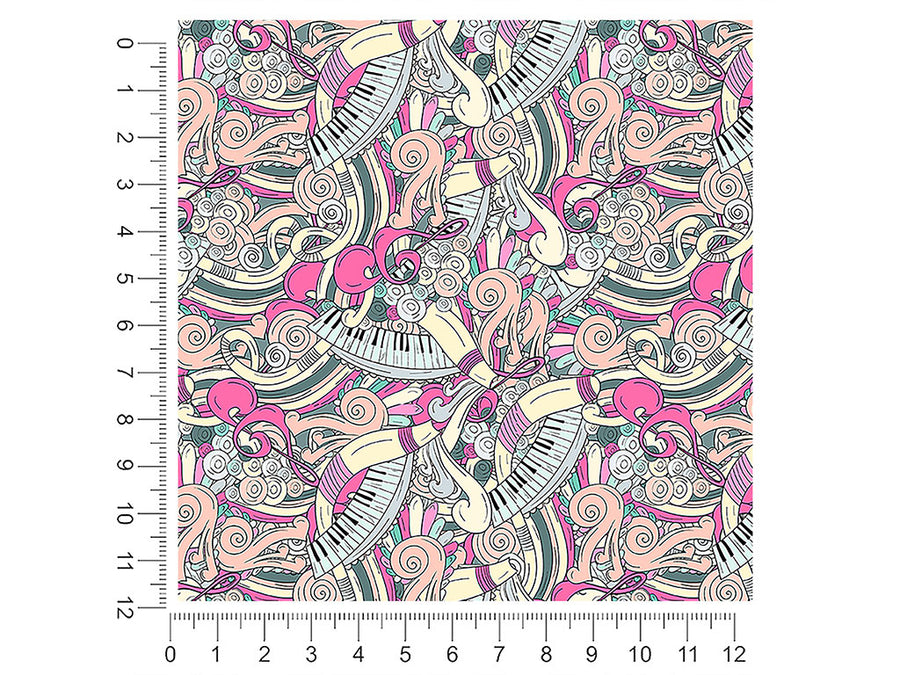 carnation chords music 1ft x 1ft Craft Sheets
