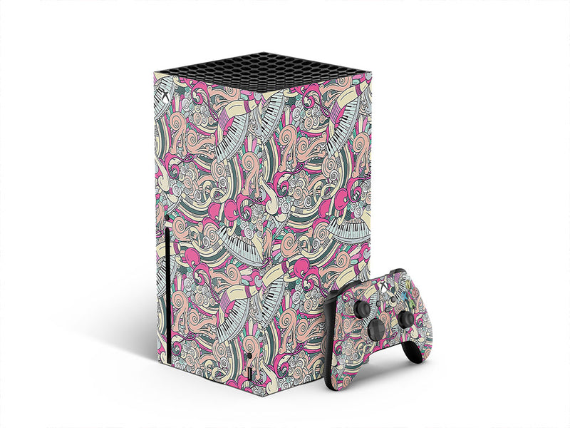 carnation chords music XBOX DIY Decal