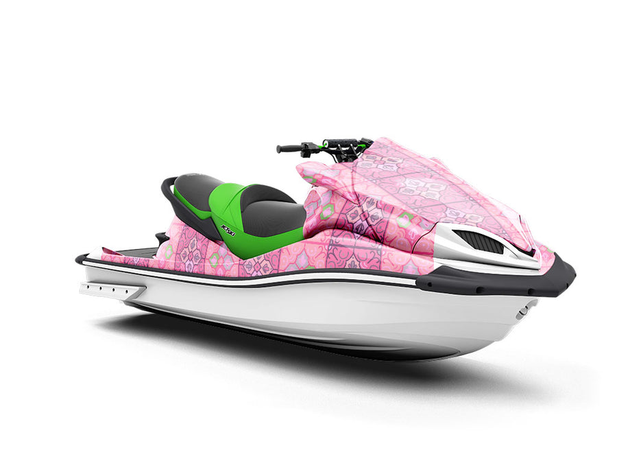 Carnation Tile Jet Ski Vinyl Customized Wrap