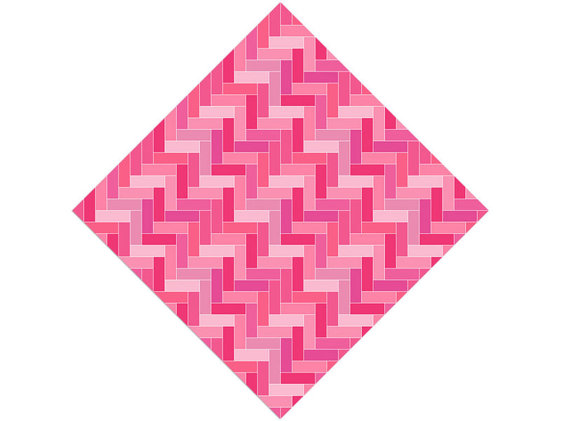 Carnation Pink Brick Vinyl Wrap Pattern