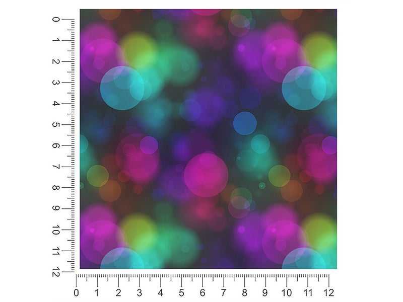 carnival nights bokeh 1ft x 1ft Craft Sheets