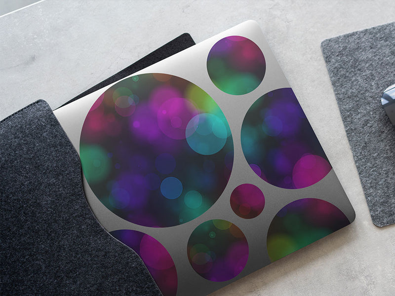 carnival nights bokeh DIY Laptop Stickers