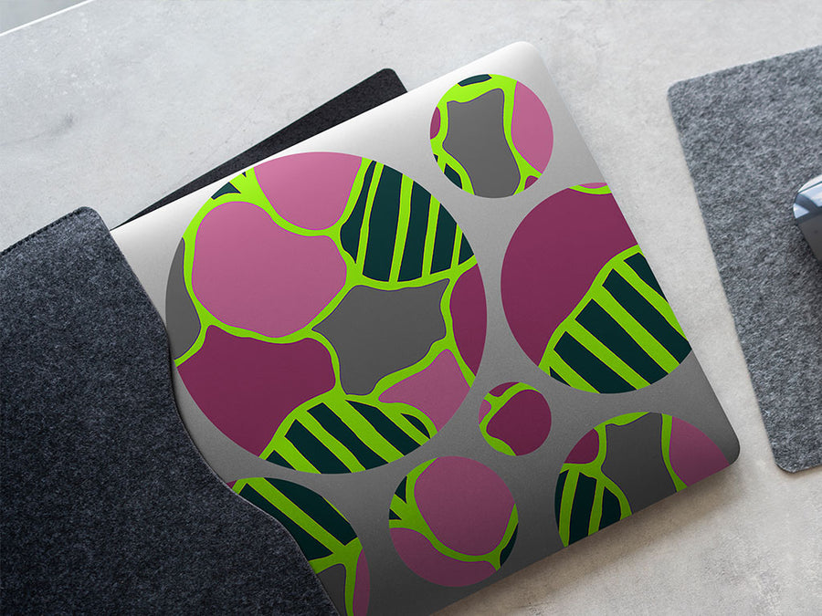 carried away abstract geometric DIY Laptop Stickers