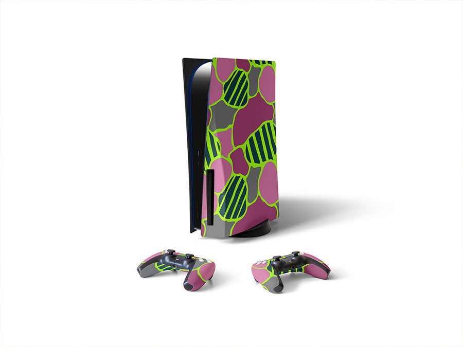 carried away abstract geometric Sony PS5 DIY Skin