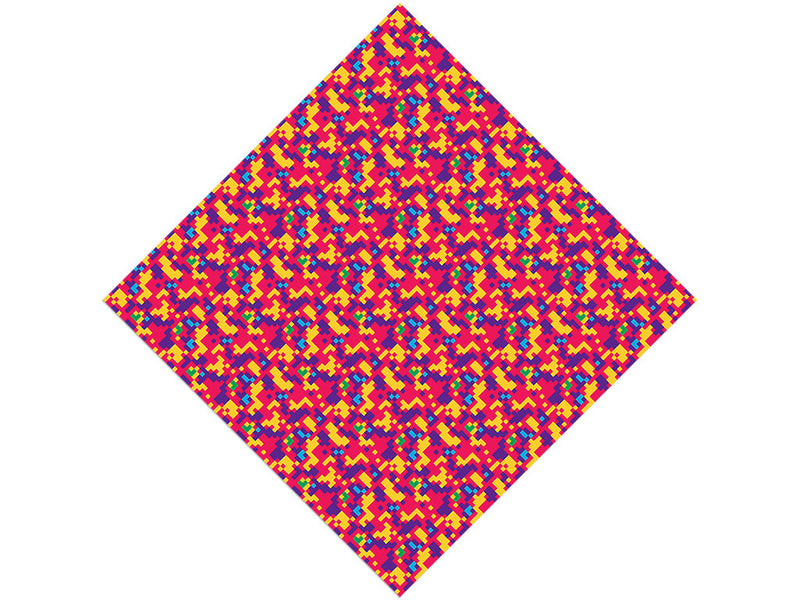 Carried Watermelon Pixel Vinyl Wrap Pattern