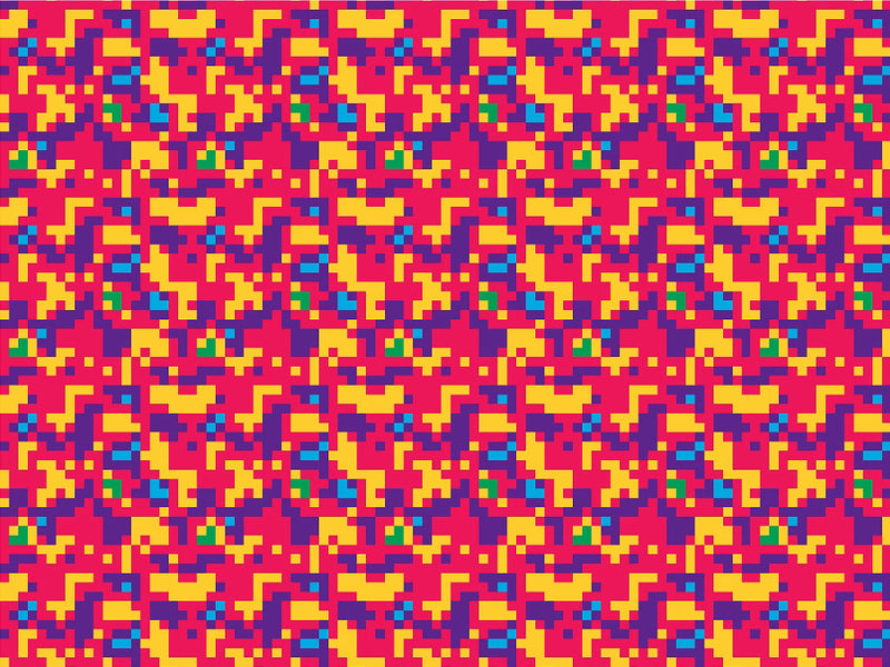 Carried Watermelon Pixel Vinyl Wrap Pattern~Rwraps Series 914 Digitally Printed Vinyl Wrap~0