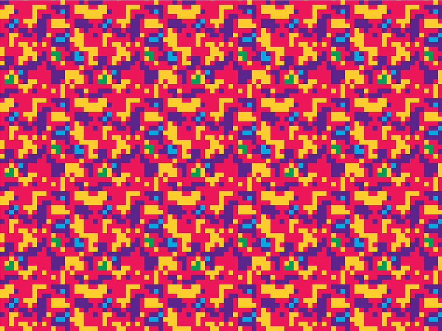 Carried Watermelon Pixel Vinyl Wrap Pattern~Rwraps Series 914 Digitally Printed Vinyl Wrap~0